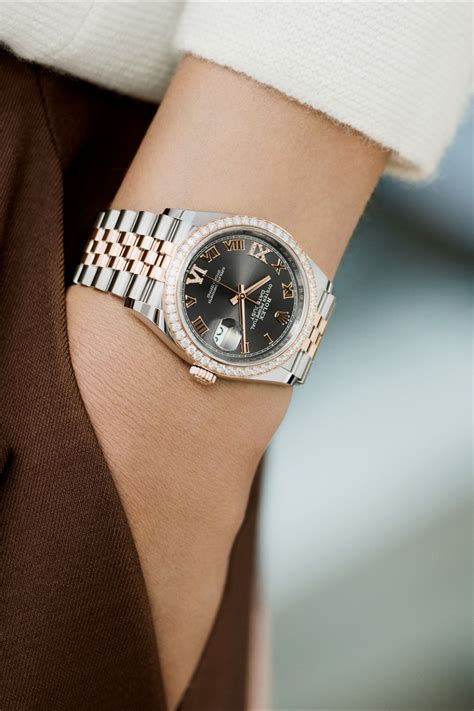 rolex linea donna|rolex women's watch 36mm.